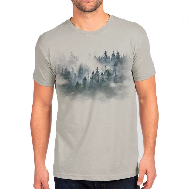 Colorful Forest and Clouds Tee