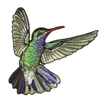 Blue-Throated Hummingbird Patch