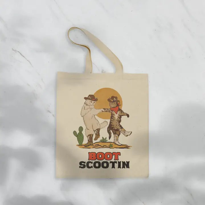 Boot Scootin' Kitties Tote