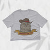 Cowboys Cry Too Kitty Crop Tee