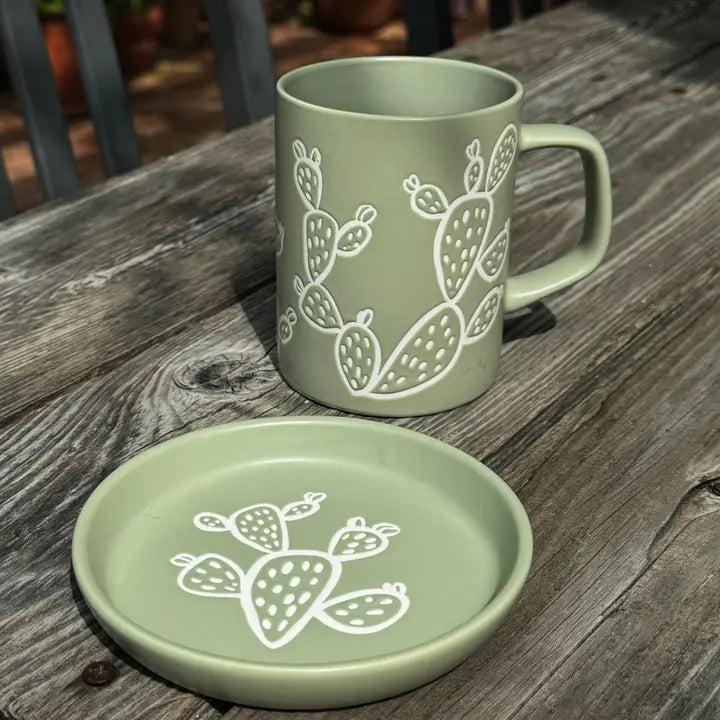 Prickly Pear Cactus Mug