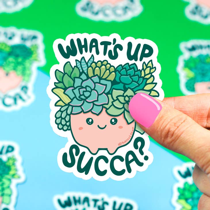 What's Up, Succa? Sticker