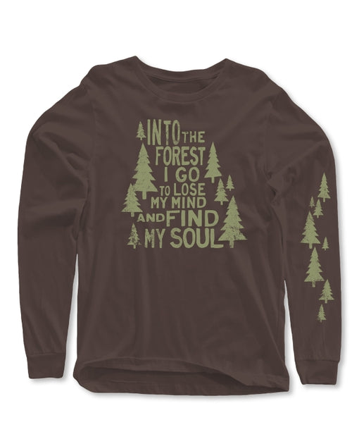 Into the Forest Long Sleeve Organic Tee