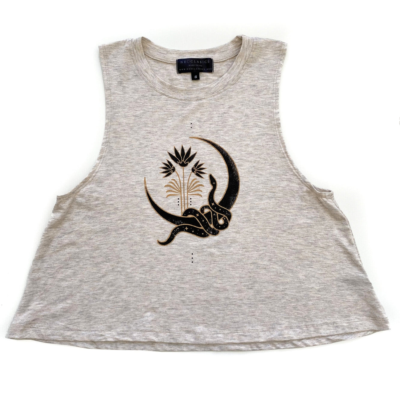 As Above Snake Crop Tank