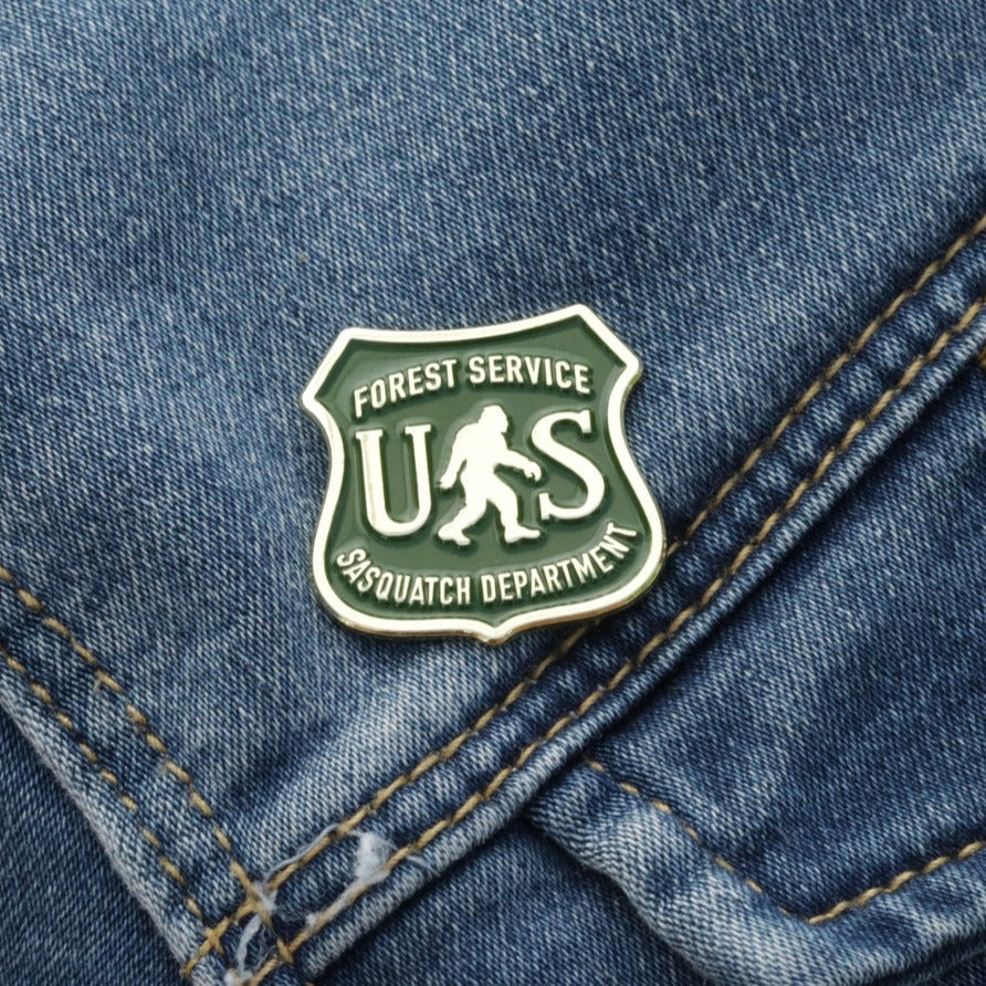 US Forest Service, Sasquatch Dept. Pin – Blue Planet Outdoors