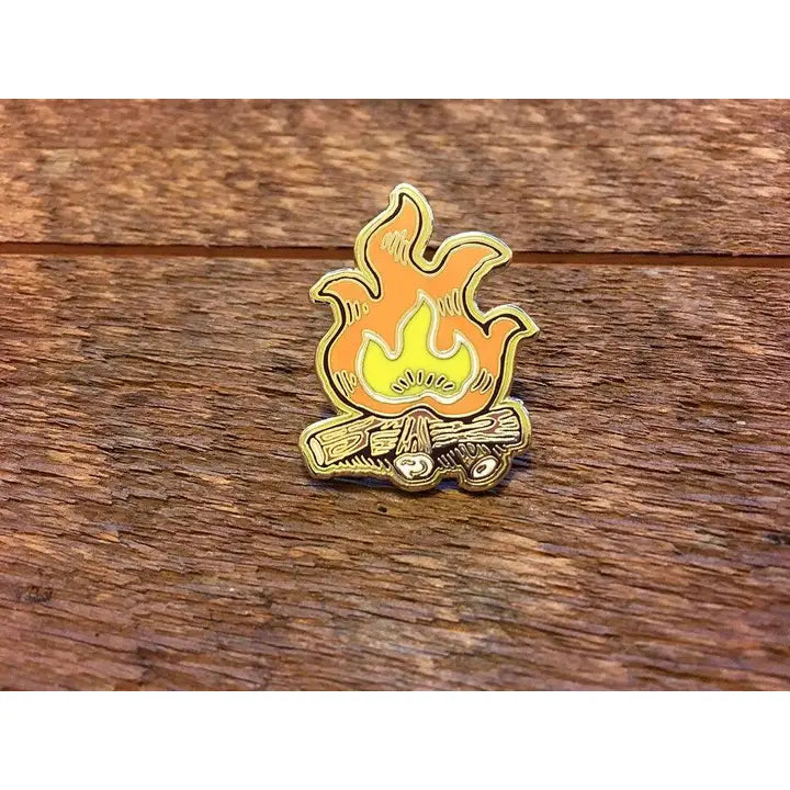 Campfire Enamel Pin