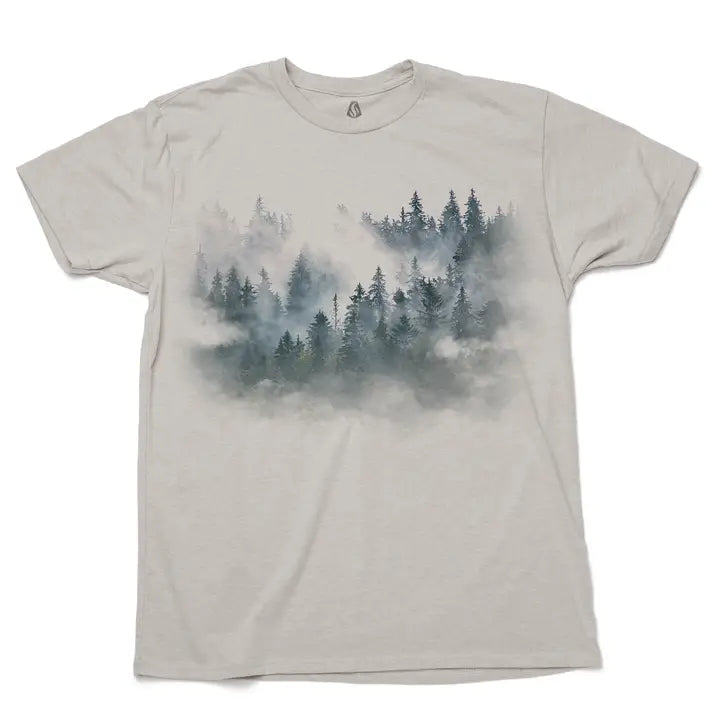 Colorful Forest and Clouds Tee