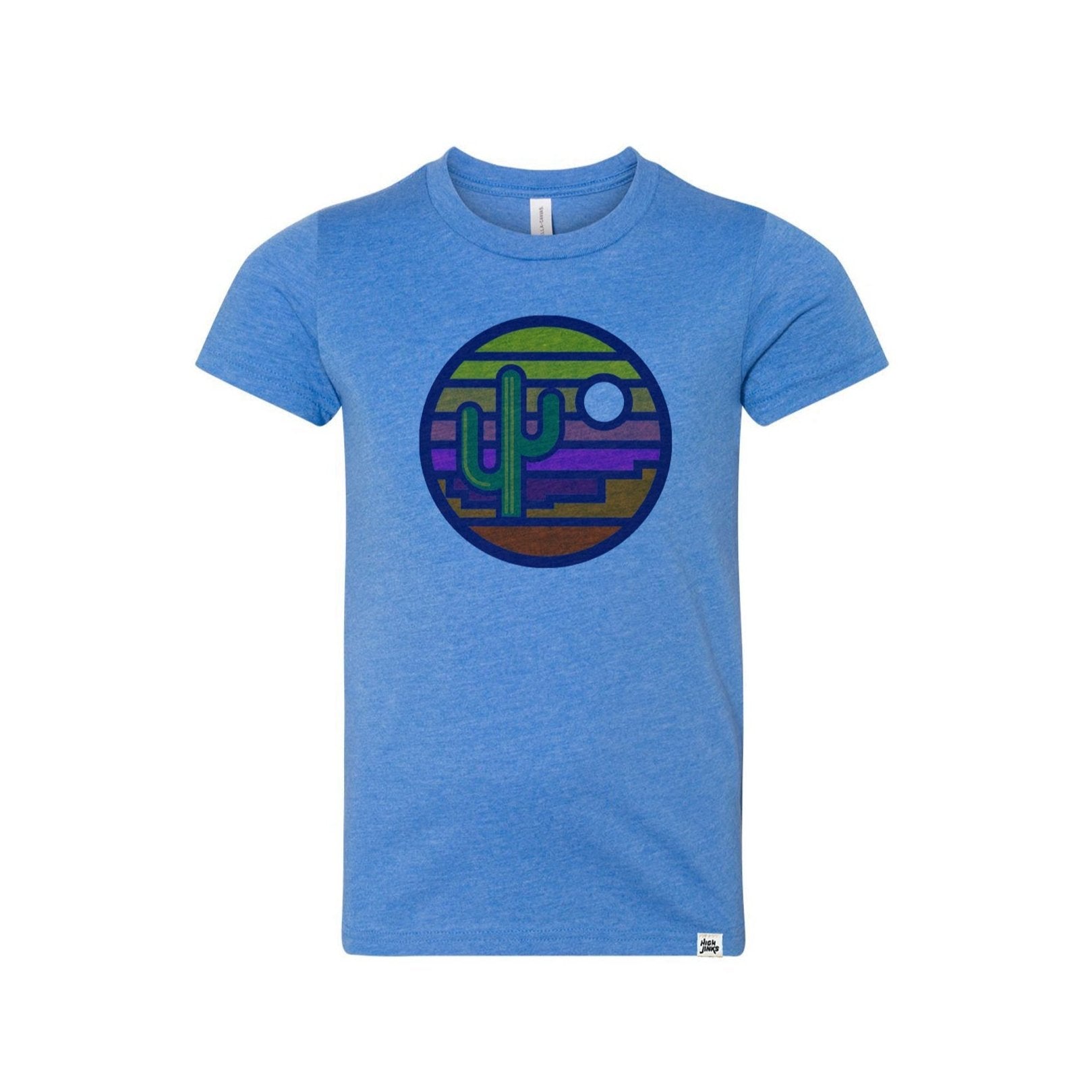 Stained Glass Sunset Kids' Tee