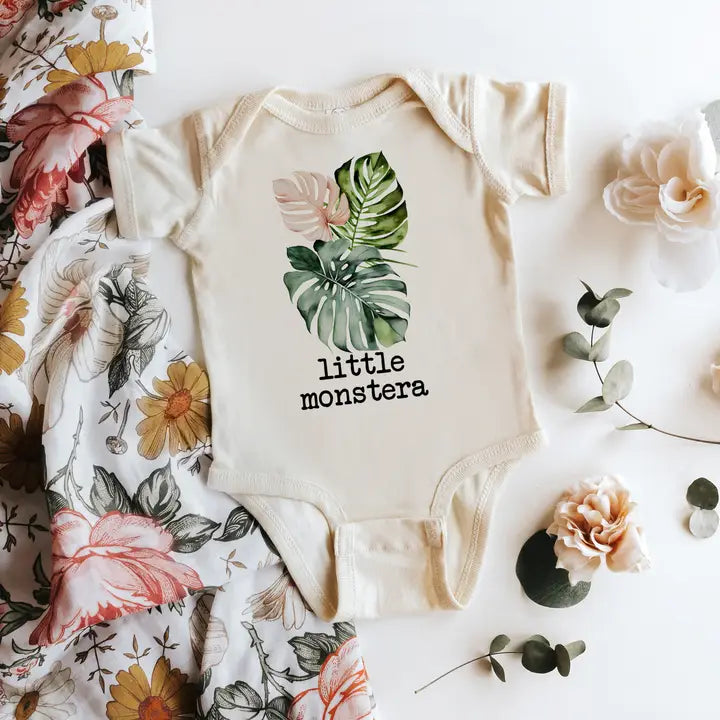 Little Monstera Onesie