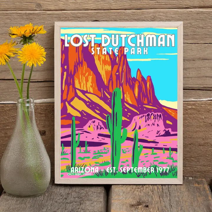 Lost Dutchman State Park Print