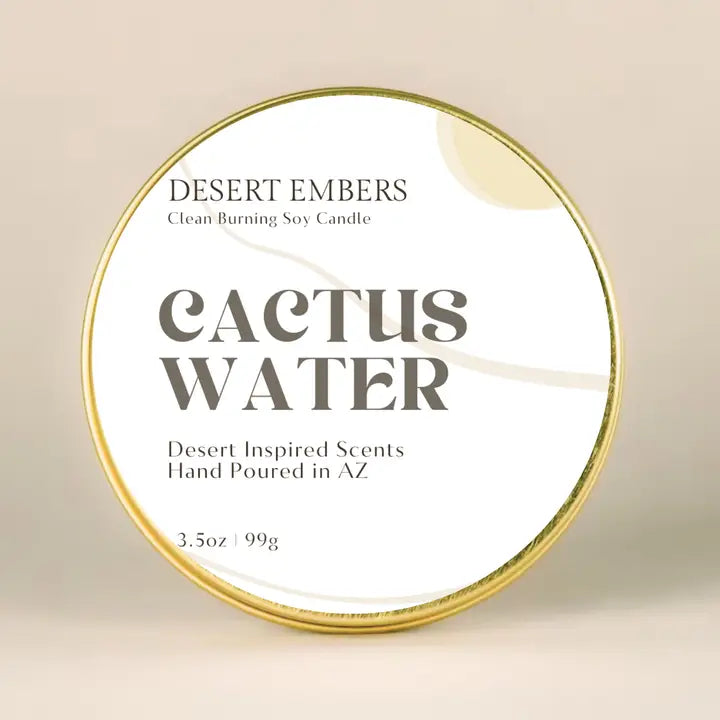 Cactus Water 3.5 oz Candle