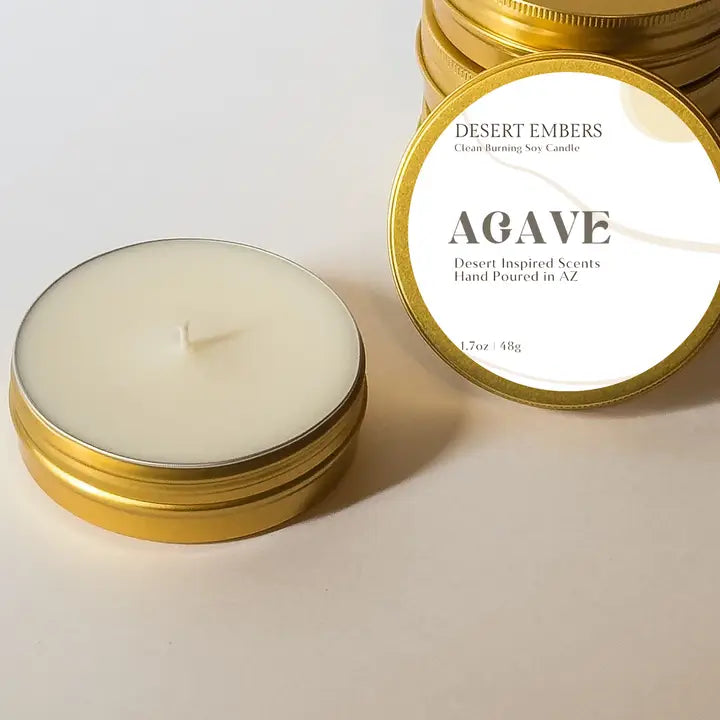 Agave 1.7 oz Mini Travel Candle