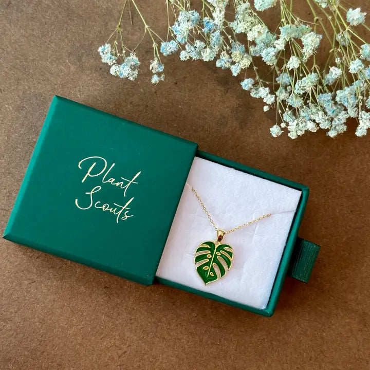 Monstera Deliciosa Necklace