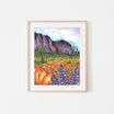 Superstition Superbloom Watercolor Art Print