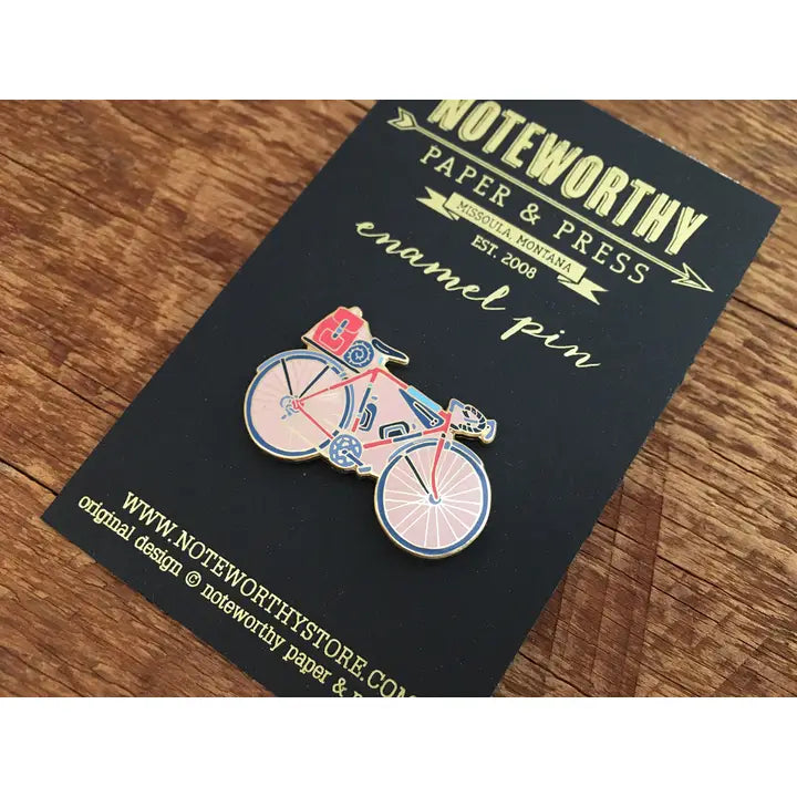 Bicycle Enamel Pin