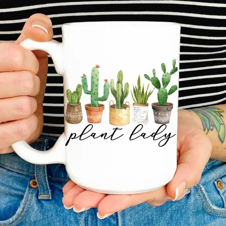 Plant Lady 15 oz Mug