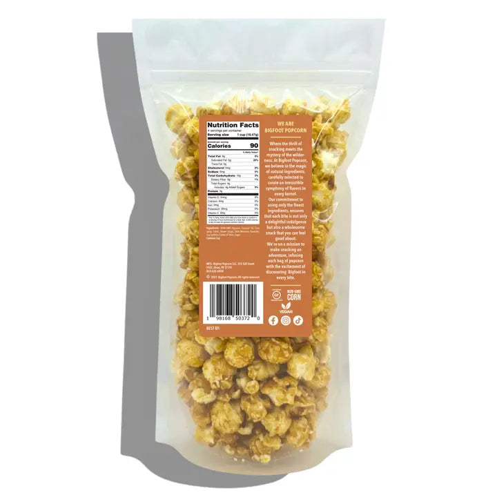 Bigfoot Caramel Popcorn