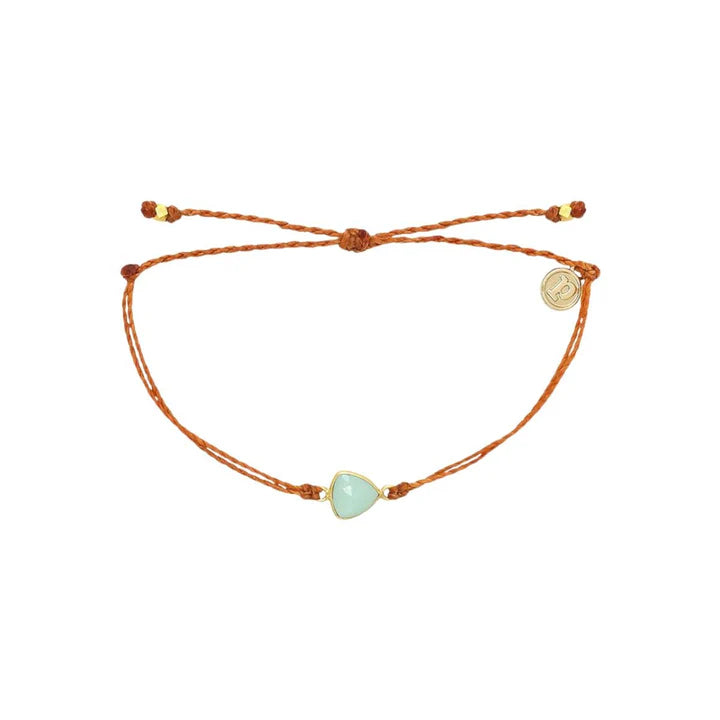 Gold Chalcedony Bracelet