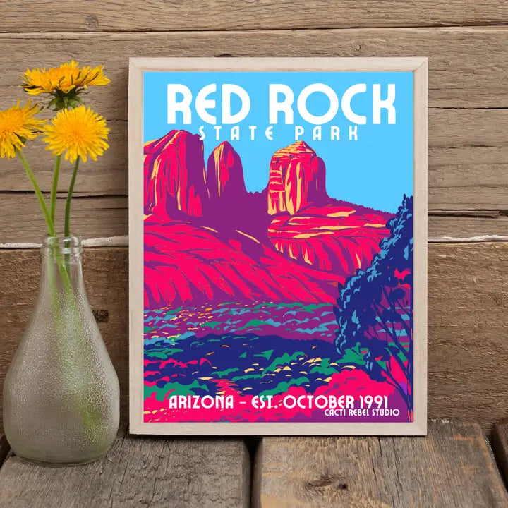 Sedona Red Rocks State Park Print