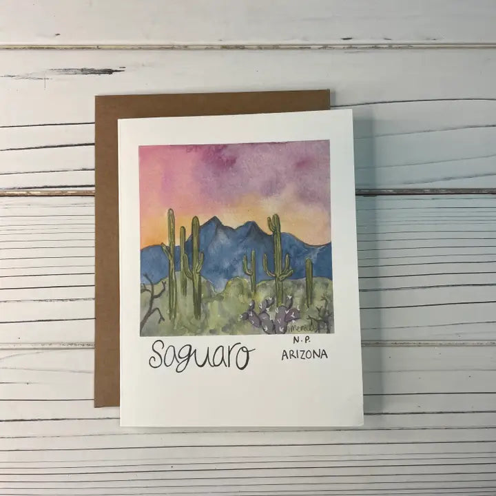 Saguaro National Park Greeting Card