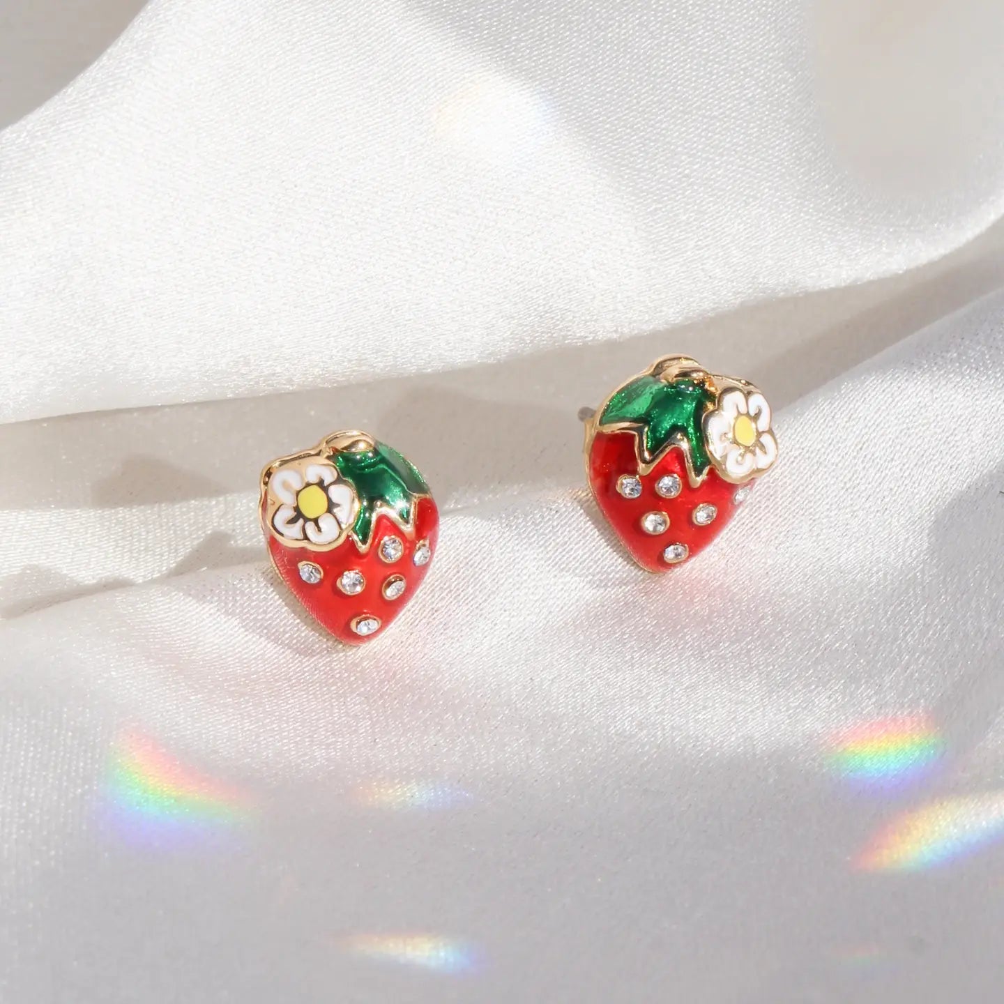 Strawberry Stud Earrings