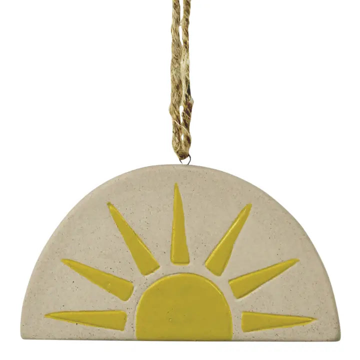 Ceramic Hanging Sun