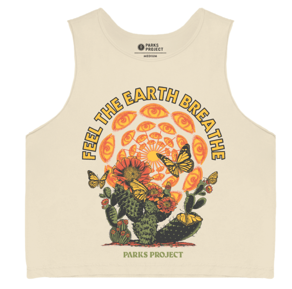 Feel the Earth Breathe Butterflies Tank Top - Women's