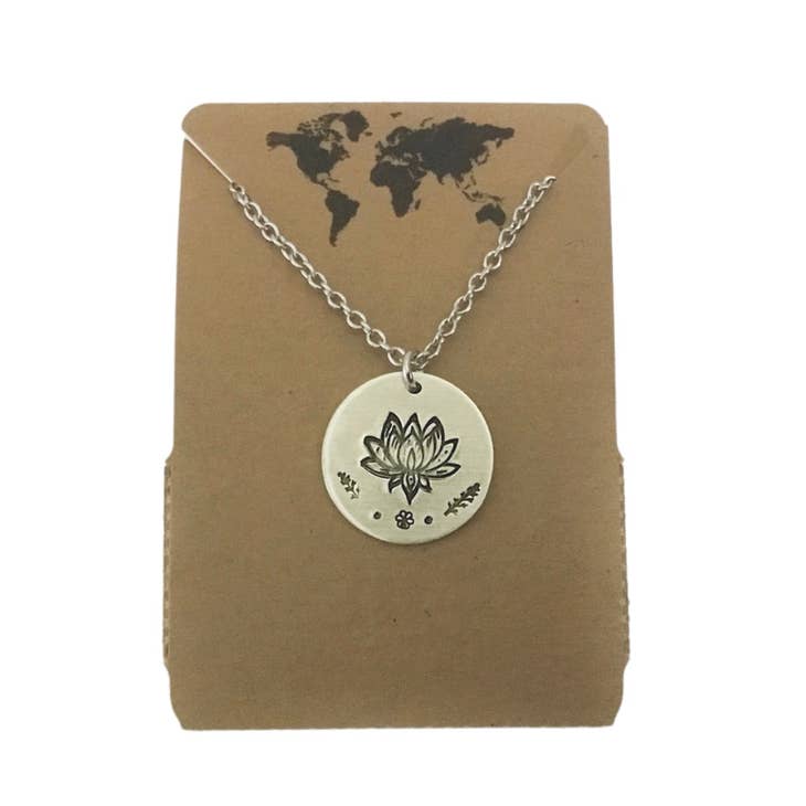 Lotus Flower Necklace