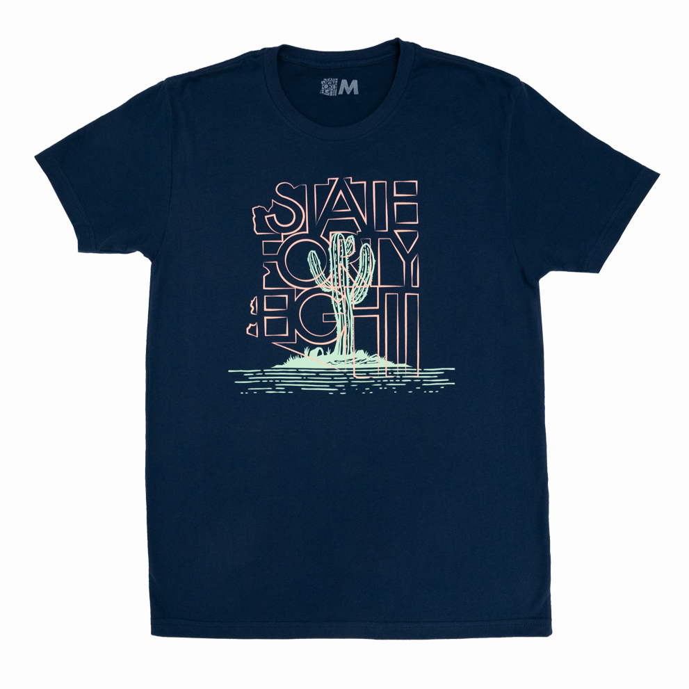 State Forty Eight Saguaro Party Tee