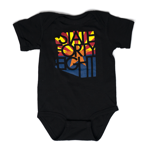 State Forty Eight Onesie - AZ Flag