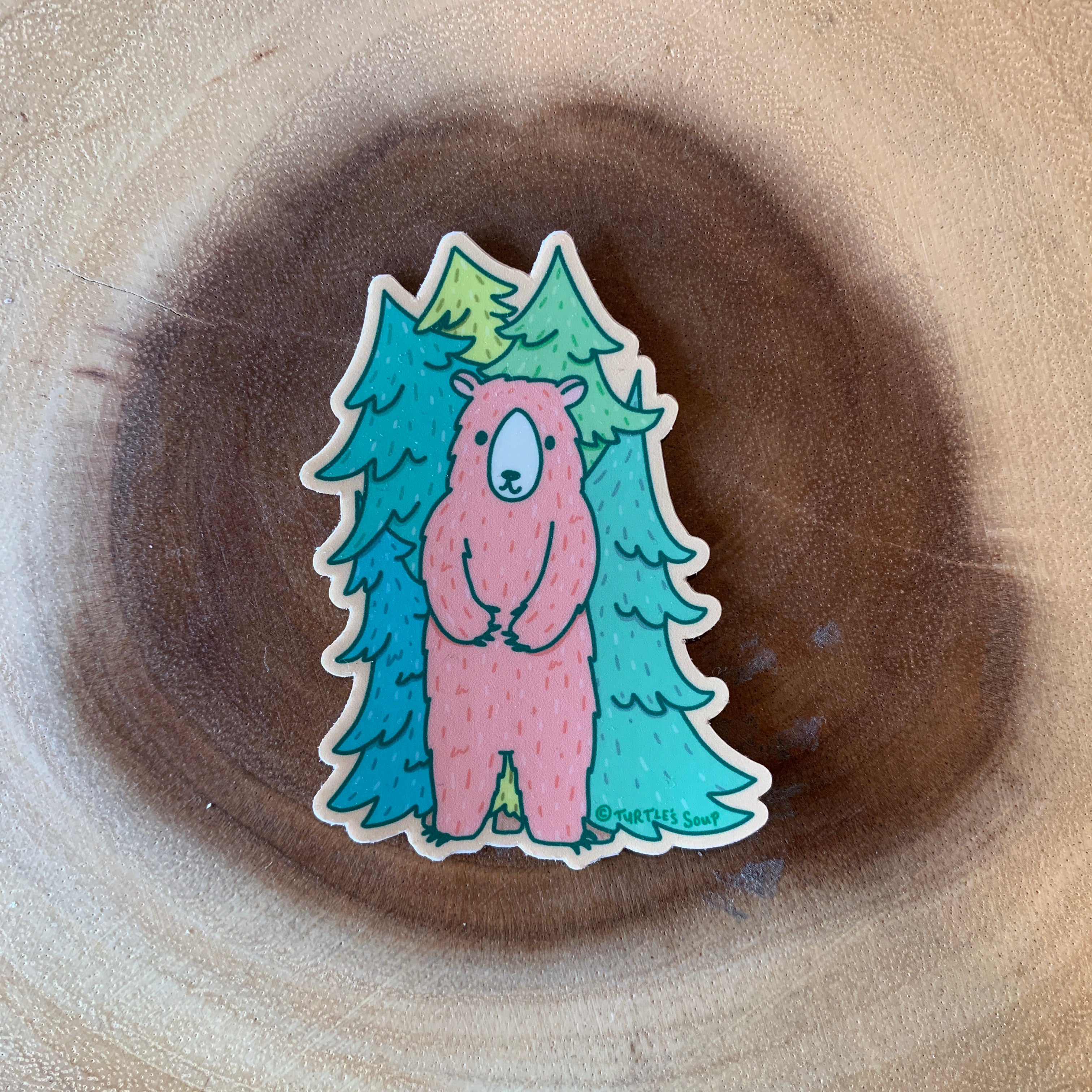 Forest Bear Sticker