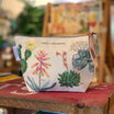 Succulents Vintage Pouch